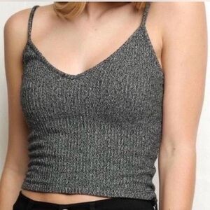 Brandy Melville Charcoal Knit Camisole